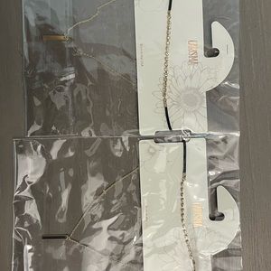 (2) Carisma choker necklaces